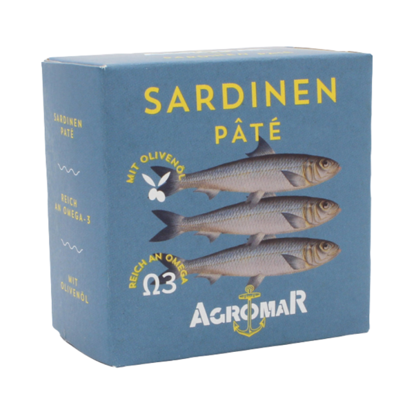 Agromar Sardinen Pate, mit Olivenoel, 100g